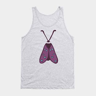 5 spot moth (purple) Tank Top